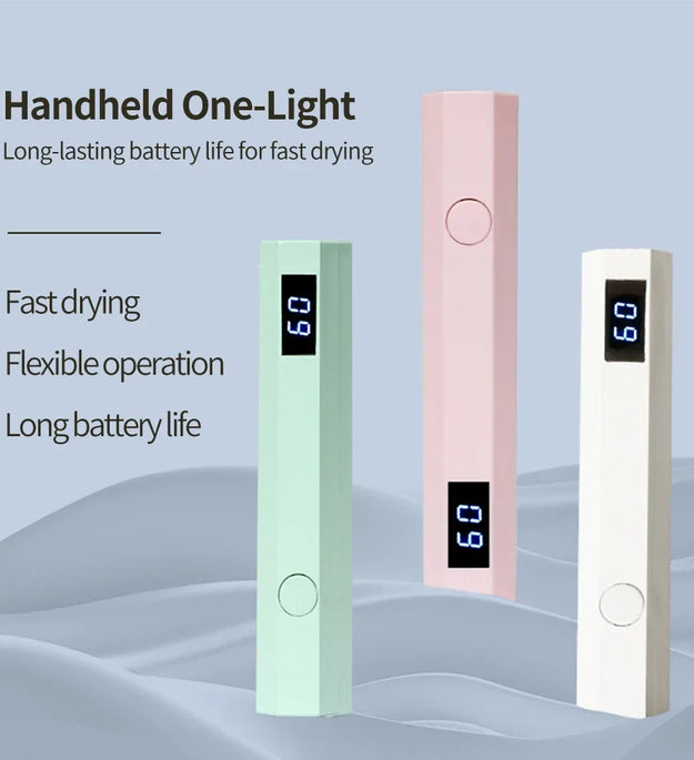 Mini Fashion And Portable Salon Quick Dry USB Nail Dryer Machine Home Phototherapy Tools Professional UV LED Nail Lamp
