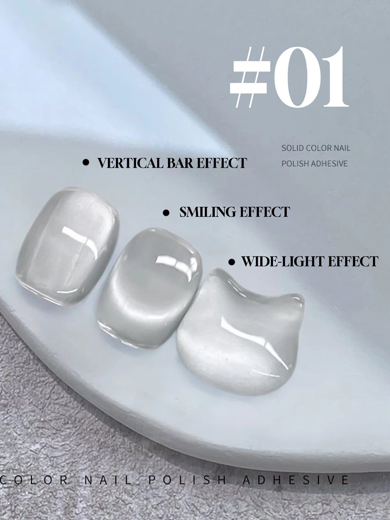 1-21pcs WS Japanese style Sparkling White Gel Nail Polish Fine Sparkling Pink Glitter Cat Eye Nail Gel Nail Art Home DIY