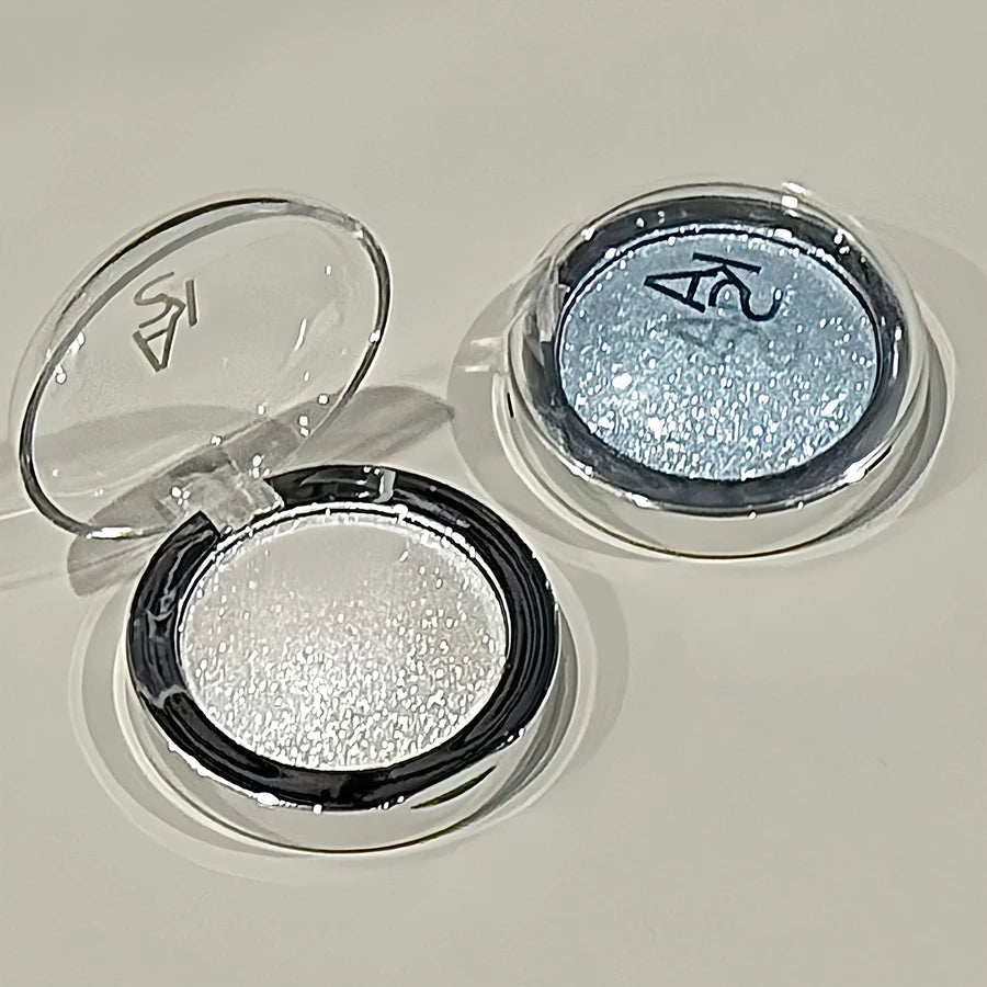 Kakashow Shimmer Highlighter Cream Pearlescent Fine Shimmer Long-Lasting Makeup That Doesn'T Come Off Eye and Face Brightening Single Color Highlighter Cream Cosmetics Valentine's Day Gift