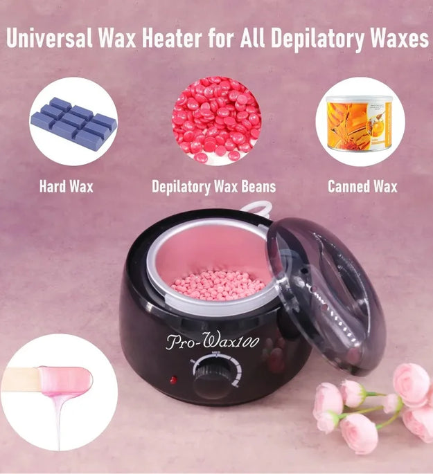 Multi-function Timing Professional Wax Warmer for Hair Removal Depilatory Epilator Heater Paraffin Wax Bean Bead Heating Tool