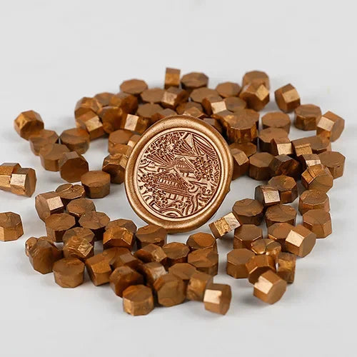 100Pc Retro Sealing Wax Seal Stamp Wax Beads Scrapbook Material Wedding Birthday Party Invitation stamp DIY stamp decoration