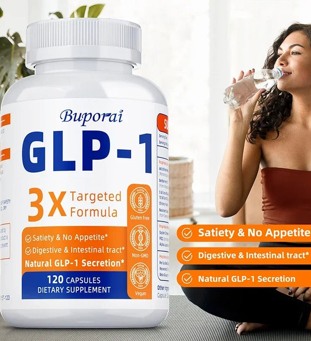 GLP-1 Supplement - Promote Metabolism, Enhance Intestinal Health, Control Appetite, Improve Immune Function, Anti-oxidationSuppl