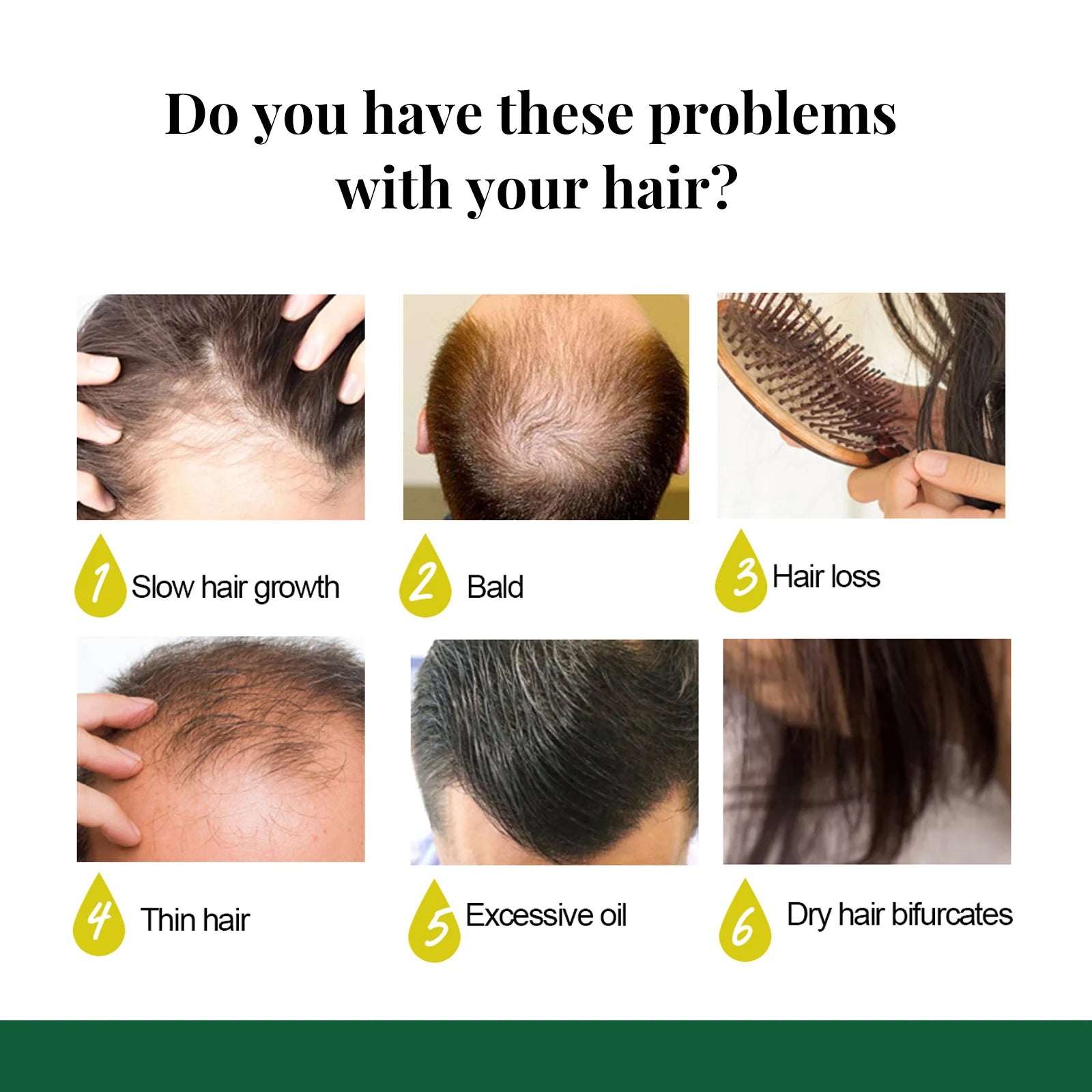 Ginger Care Hair Spray Hair Growth Essence Nourish Hair Roots Massag Scalp Repair Hair Quality Control Oil Hair Care Solution - BlissFully