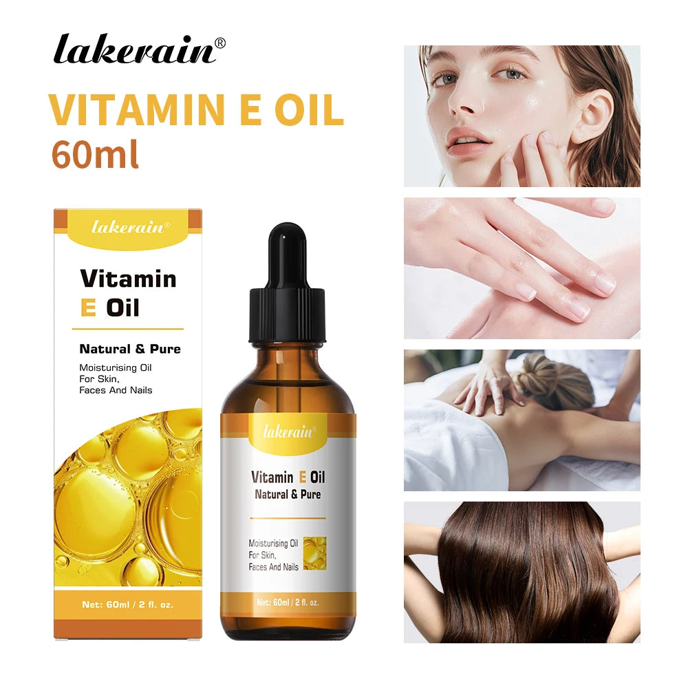 Vitamin E Oil Blend Natural Hexane Free Provides Intense Moisturization And antioxidant For Scars Skin Face &Full Body - BlissFully