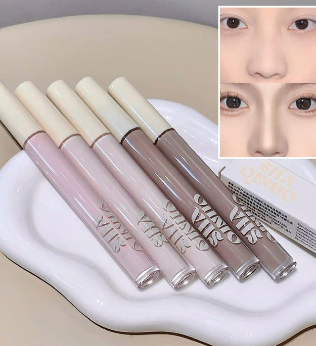 SHAQINUO Liquid Contouring Highlighter Powerful Concealer Whitening Lasting Foundation Moisturizing High-end Brightening Liquid