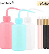 Lashtalk Mousse Clean Brush Bottle Eyelash Extensions Makeup Tools Fake Lash Shampoo Brush Washing Skin Care Beauty Health - BlissFully