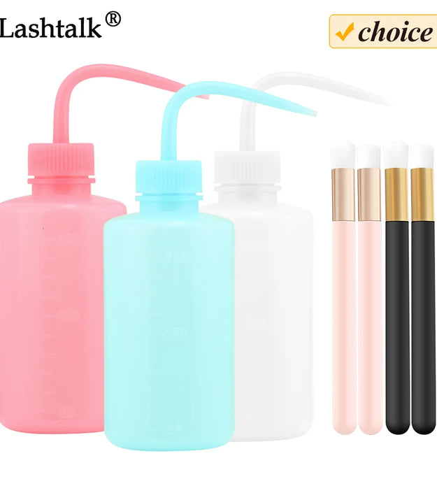 Lashtalk Mousse Clean Brush Bottle Eyelash Extensions Makeup Tools Fake Lash Shampoo Brush Washing Skin Care Beauty Health - BlissFully