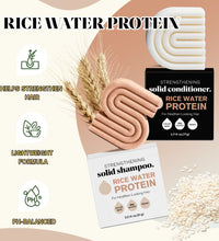 1-3PCS Rice Shampoo & Conditioner Bar Soild Soap for Hair Growth Strengthening Hair Clean Dandruff Nourish Moisturize Hair Care - BlissFully