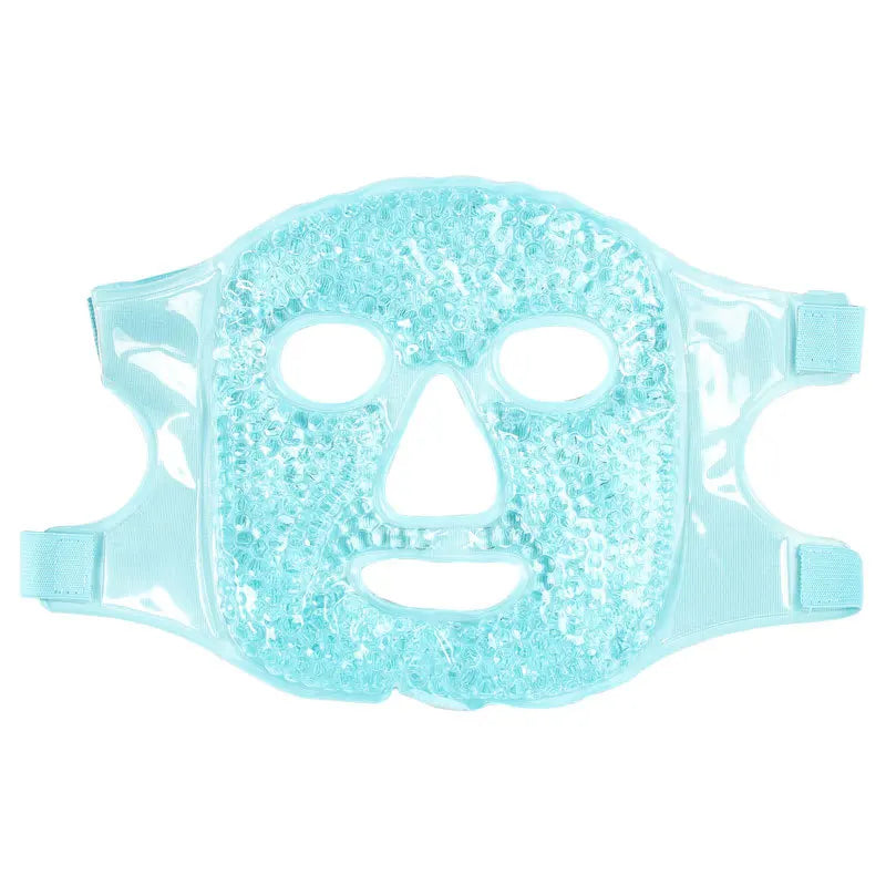 Full Face Massage Ice Mask Hot Cold Compress Gel Cooling Ice Face Eye Mask Facial Mask Face Eye Mask Ice Pack Sleeping Face SPA - BlissFully
