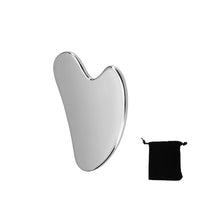 Stainless Steel Gua Sha Scraping Massage Roller - Facial & Body Beauty Tool for Skin Care, Lymphatic Drainage, Anti-Aging - BlissFully