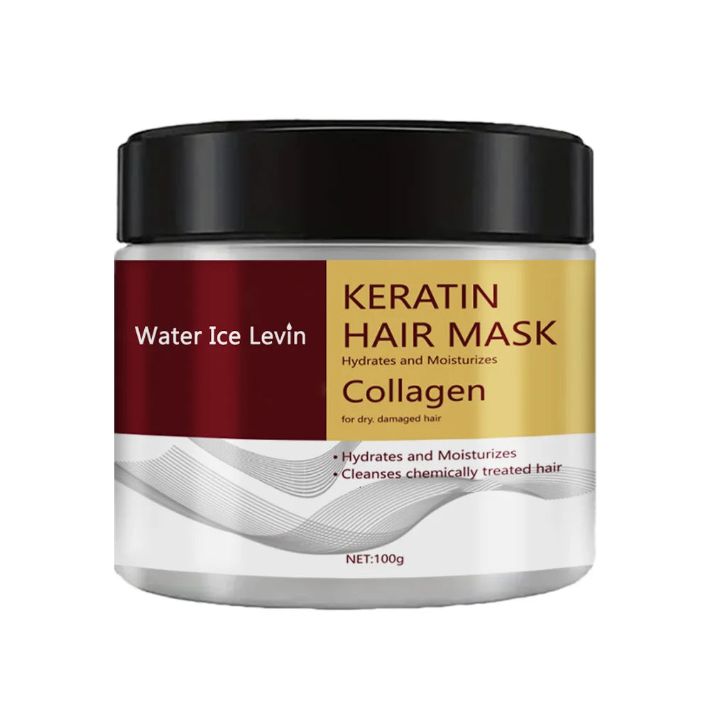 Collagen Keratin Hair Mask Dual Oil Control Moisturizer Conditioner Soft Smooth Frizz Damaged Repair Revitalize Hair Care - BlissFully