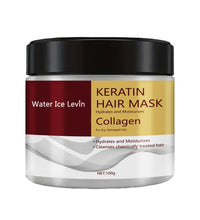 Collagen Keratin Hair Mask Dual Oil Control Moisturizer Conditioner Soft Smooth Frizz Damaged Repair Revitalize Hair Care - BlissFully