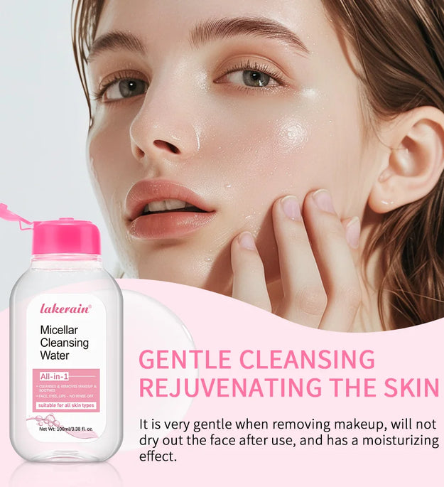 100ml Garnier Micellar Water Hydrating Facial Cleanser Deep Makeup Remover Cleaning Water Refresh Hydrate Cleansing Face Skin