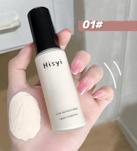 Liquid foundation naturally covers flaws without sticking powder, plain face cream, transparent foundation, conceals blemishes - BlissFully