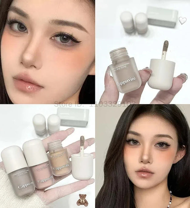 Grey Brown Facial Contour Shadow Cream Natural Nude Makeup Liquid Contouring Stick 3D Nose Shadow Brightening Bronzers Cosmetic