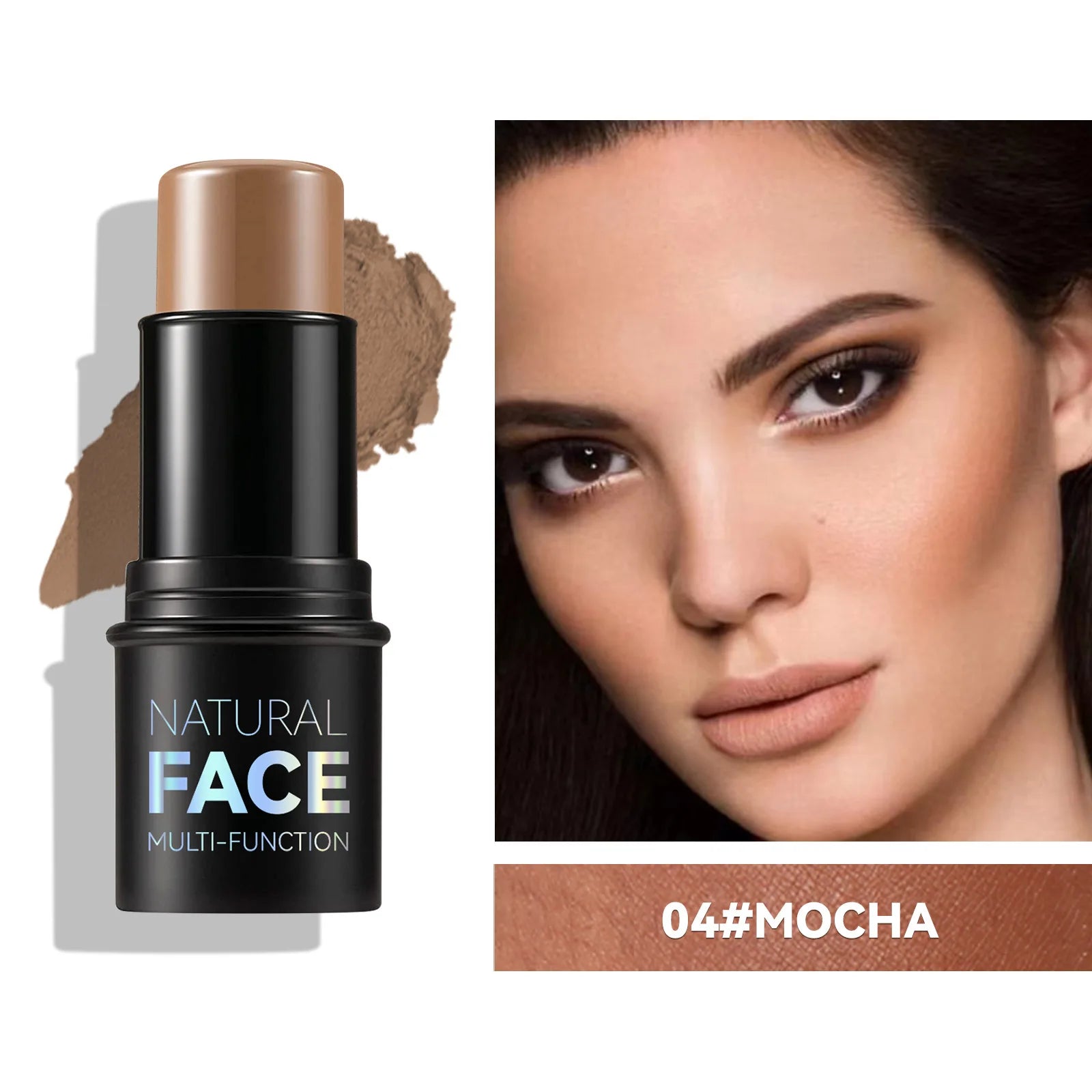 Multifunctional Highlighter & Blush Contour Stick | 3D Face Sculpting, Brightening & Enhancing Skin Tone | Easy-to-Apply Makeup