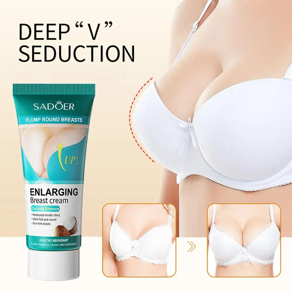 Fast Growth Breast Enlargement Cream Body Moisturizing Lift Firm Breast Improve Sagging Massage Chest Rapidly Smooth Skin Care