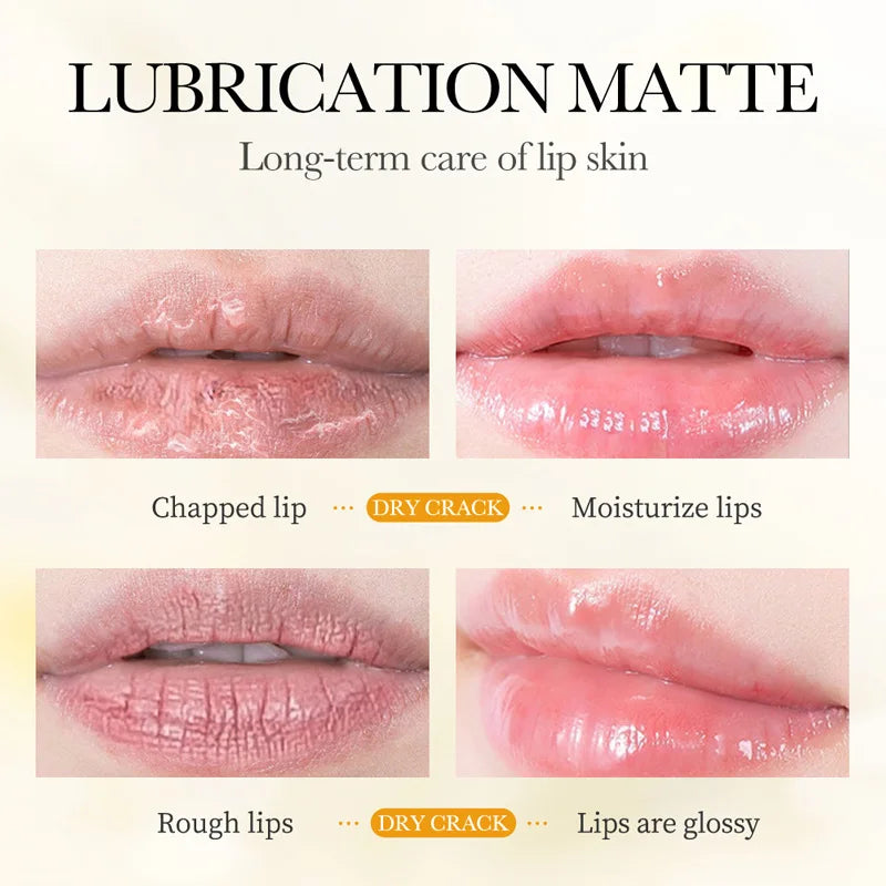 BIOAOUA Vitamin E Honey Lip Balm Moisturizing Anti Cracking Nourishing Nourishing Lipstick Lips Skin Care Products