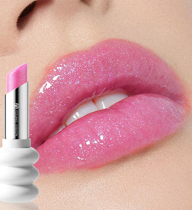 YOUNG VISION 6 Colors Fine Shimmer Nourishing Light Lipstick Long Lasting Colors Easy to Apply Lip Moisturizing Lipstick