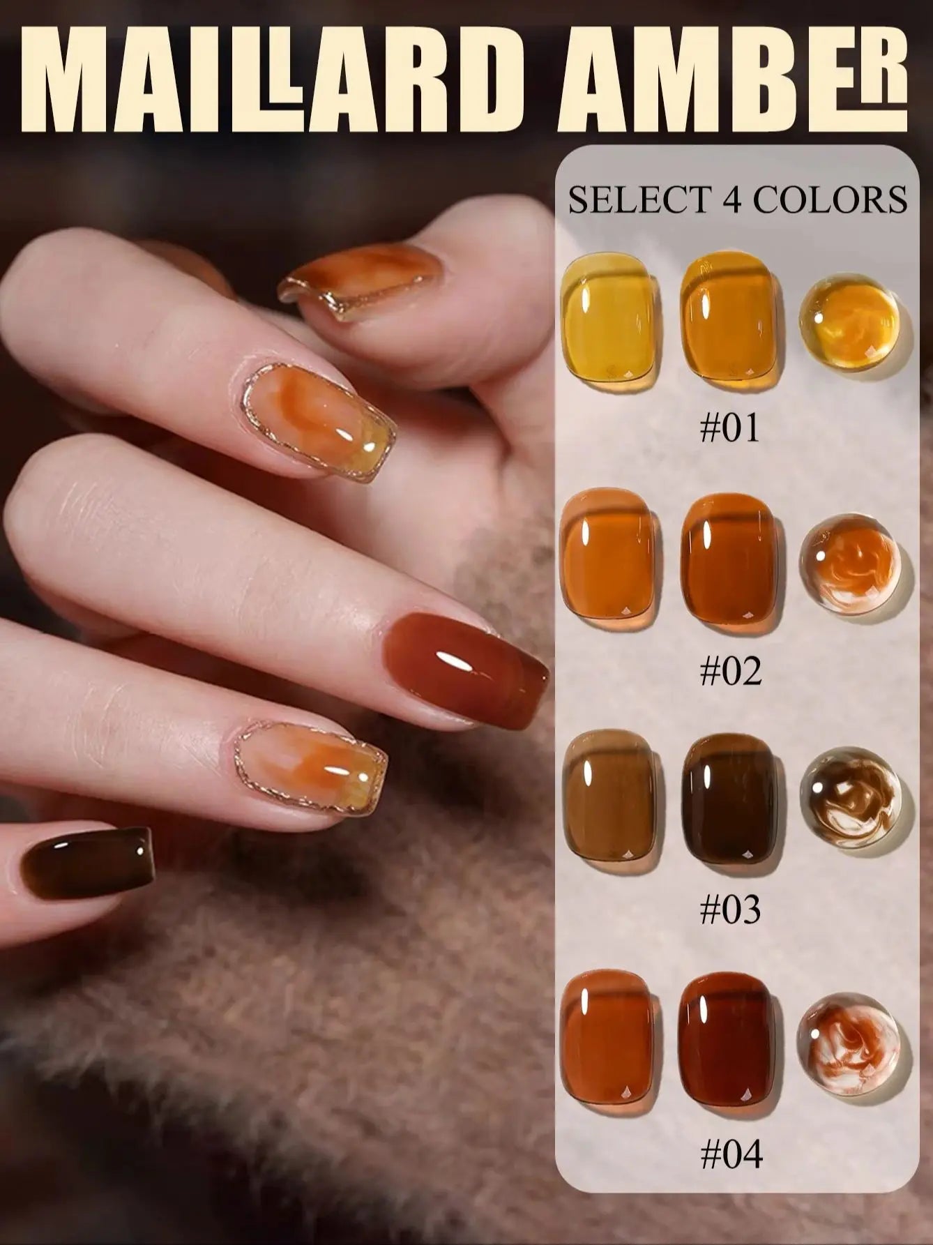 WS Black Glass Cat Magnetic Gel Nail Polish Punk Style Nail Art Manicure Varnis Semi Permanent Gel for Winter Nail Supplies