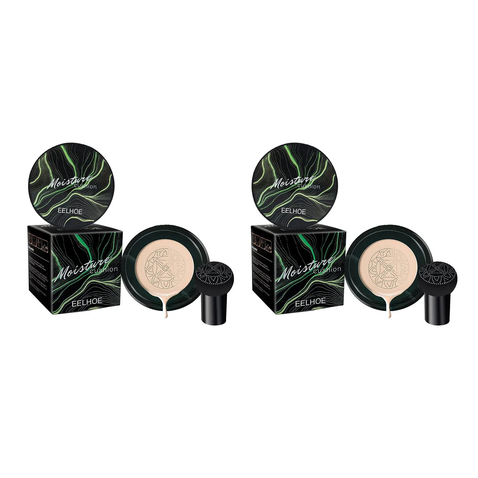 Mushroom Head Air Cushion BB Cream Deeply Moisturizes Face Covers Facial Imperfections & Acnes Waterproof Whitening Oil Control