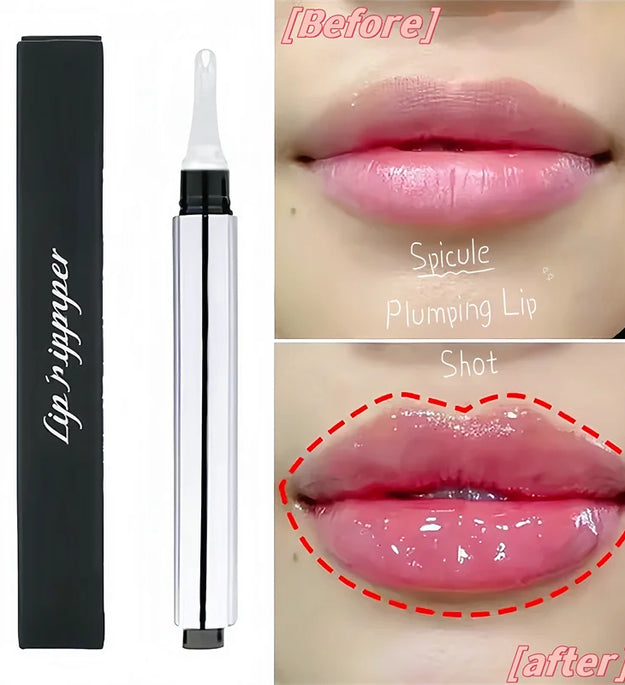 Glow Tulip Lip Plumper Spicule Plumping Lip Shot Extreme Lip Plumper Gloss Extreme Volume Serum Oil Sexy Beauty Makeup Korean
