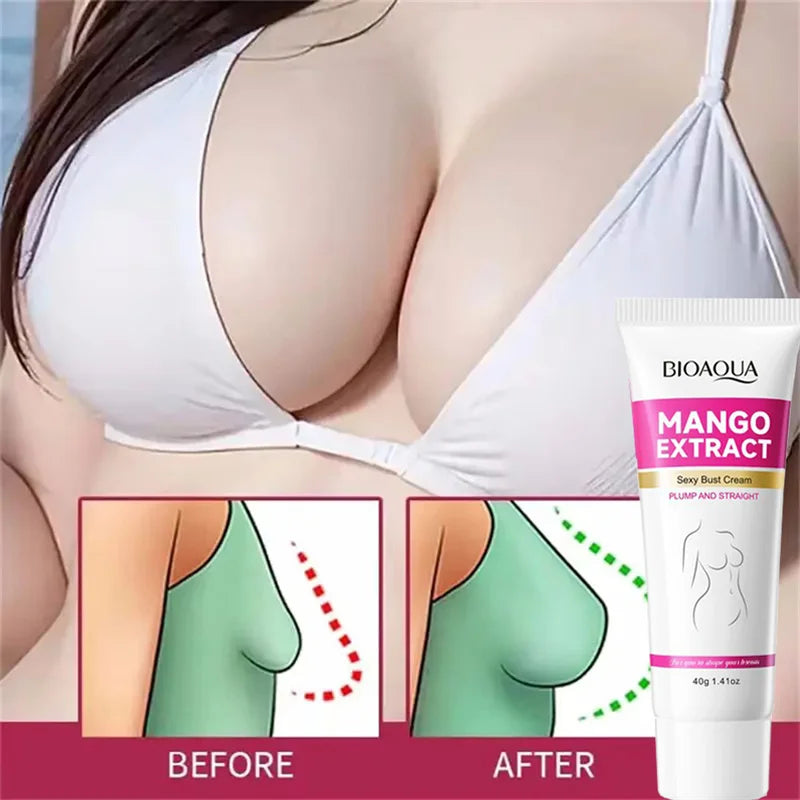 Fast Growth Breast Enlargement Cream Lift Firm Breast Improve Sagging Massage Chest Rapidly Body Moisturizing Smooth Bright Care