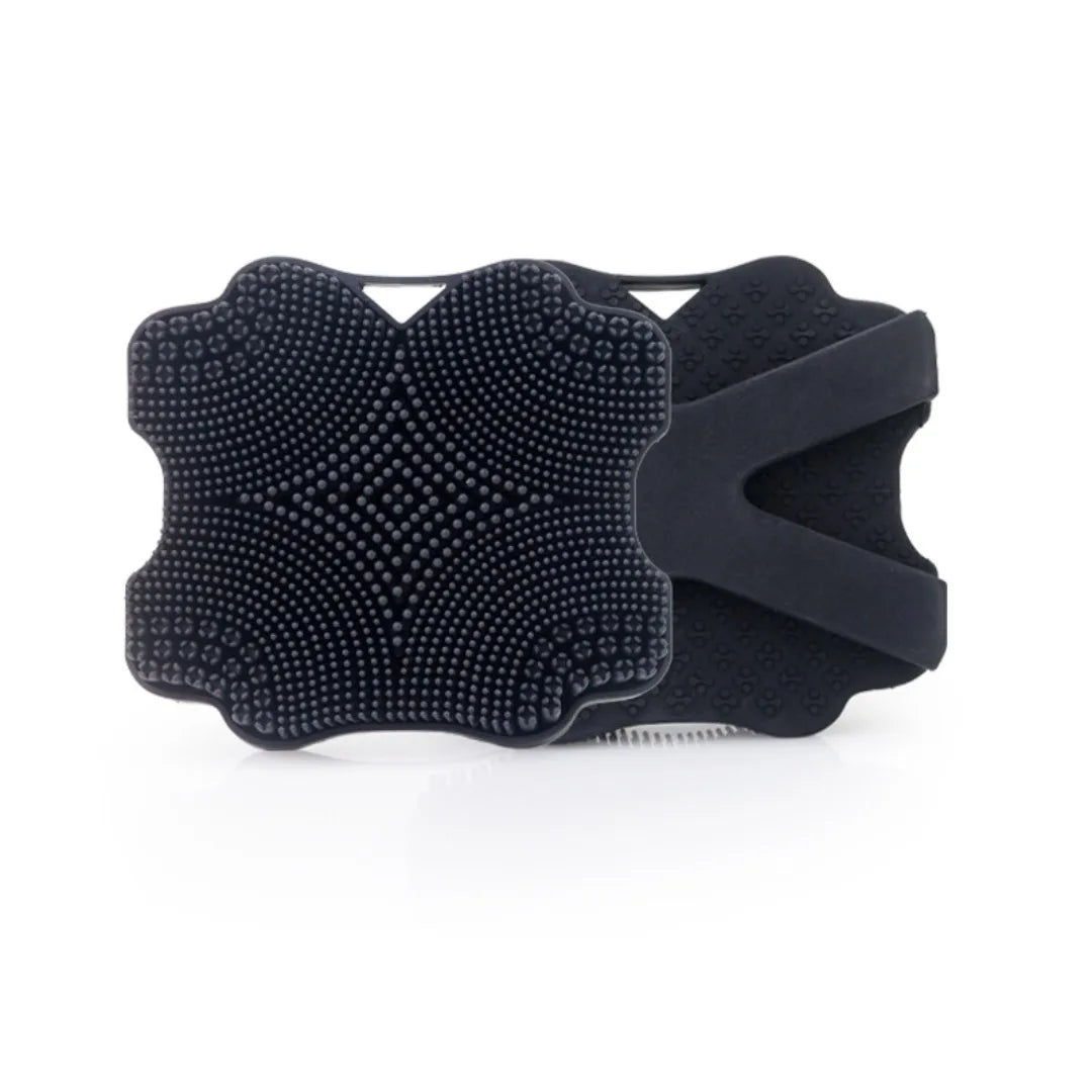 Exfoliating Silicone Bath Brush Cleanser No Slip Silicone Body Scrubber Cleansing Massage Body Care Shower Massage Bathing Brush