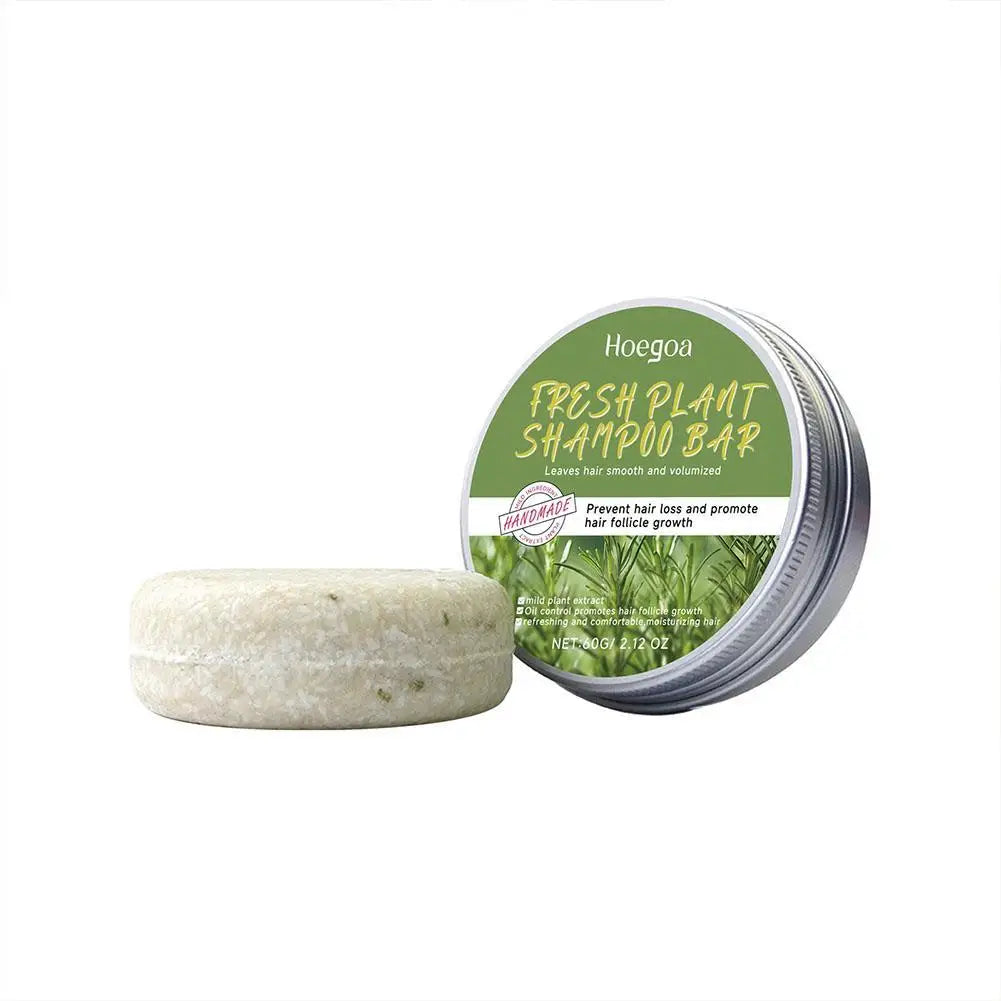 Rosemary Hair Loss Shampoo Soap Deep Cleansing For Hair & Scalp Massage,Strengthen Hair Roots Dry Damaged Hair Treatment Soap - BlissFully