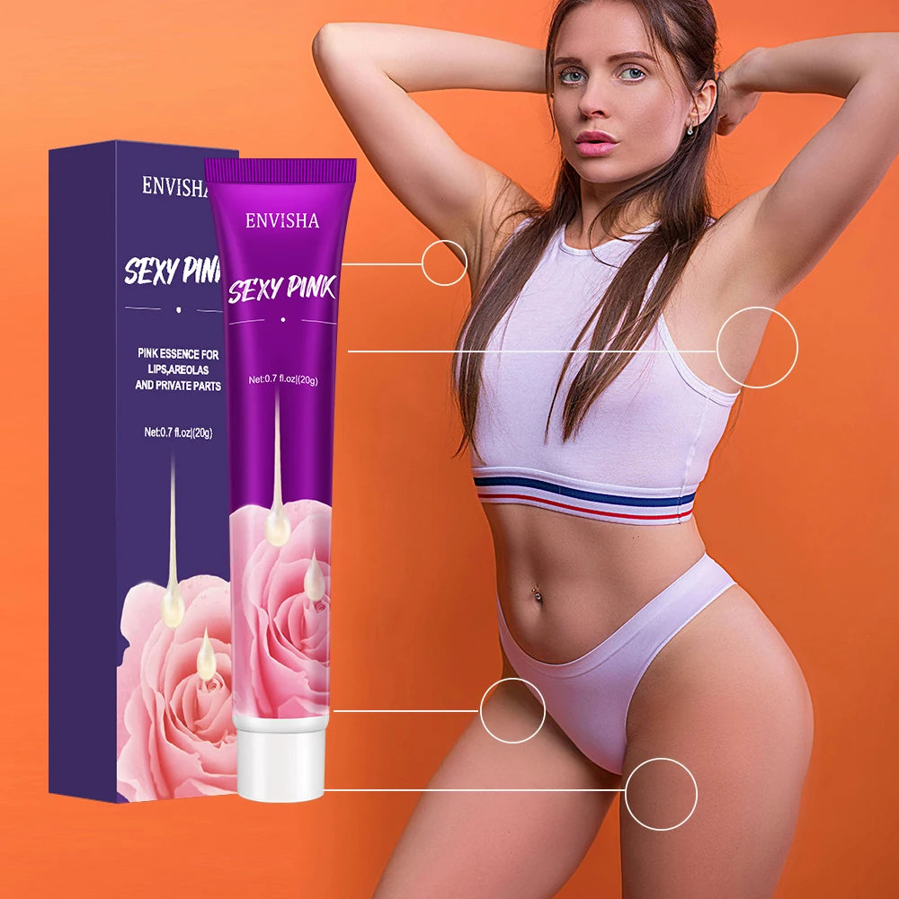 Whitening Body Cream Intimate Private Parts Underarm Lips Nipple Anal Bleaching Butt Knee Brighten Remove Melanin Skin Care 20g