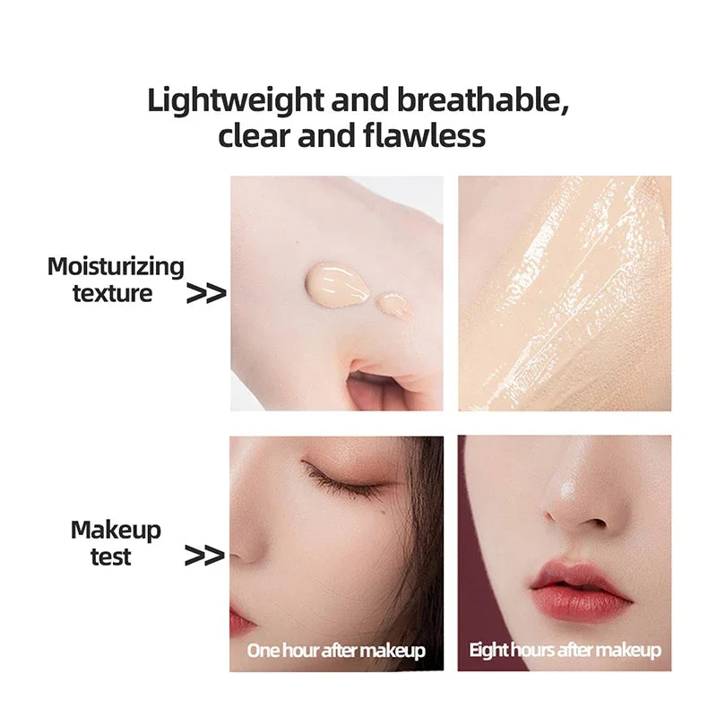 Waterproof Liquid Concealer Foundation Cream Lasting Full Coverage Acne Spot Dark Circles Concealer Cream Face Makeup Cosmetic