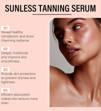 Self Tanning Drops Moisturizing Facial Tan Serum Relieve Dry Rough Prevent Sunburn Shine Brown Body Bronzer Tanning Accelerator - BlissFully