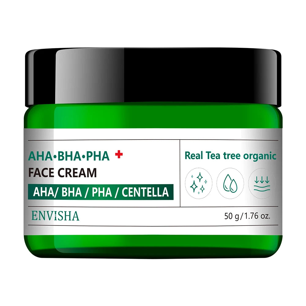 ENVISHA Face Cream Collagen Hyaluronic Acid Skin Care Anti-Wrinkle Moisturizing Anti-Aging Night Shrink Pores Whitening Smooth - BlissFully