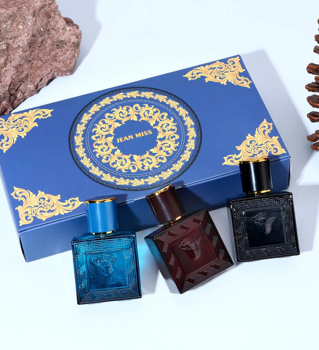 2025new 30ML*3 Perfume Luxury Gift Set Woman Fresh Cologne Woody Eau De Toilette Parfume Floral Scent Lasting Pheromone