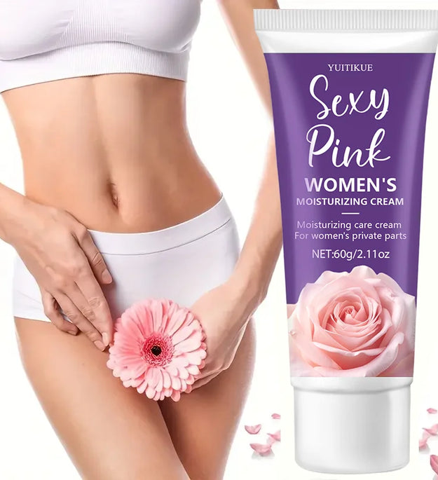 60g Female Intimate Cream - Moisturizing and deodorizing, smooth application, women's happiness and health, high-end beauty, sel