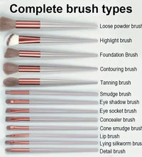 Makeup Brush Set Soft Fluffy Professiona Cosmetic Foundation Powder Eyeshadow Kabuki Blending Make Up Brush Beauty Tool Makeup - BlissFully