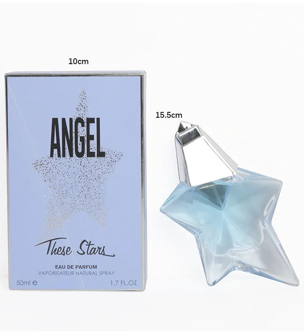 Angel Eau De Parfum Refillable Spray Standing Star 50ml New Muler Pheromone Elegant Charm Fresh Natural Vitality Perfume Spray