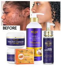 AILKE Glutathione 5-in-1 Women Skin Care Kit, With Body Lotion,  Serum, Dark Spot Removal Cream, Body Cream, Brightening Soap - BlissFully