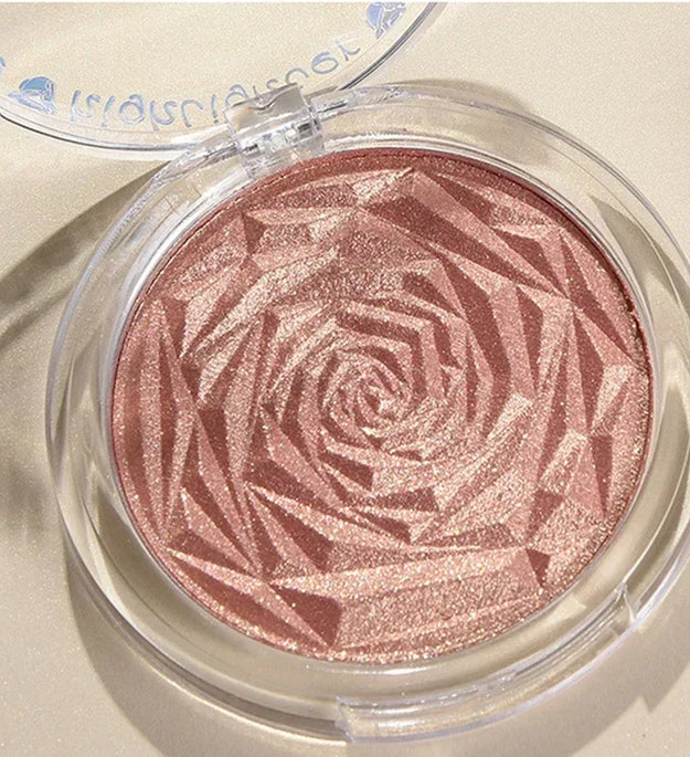 6 Colors Diamond Highlighter Powder Palette Glitter Face Contour Brighten Makeup Shimmer Ultra-concentrated Illuminate Cosmetic