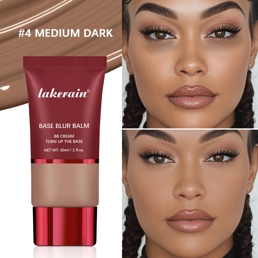 TURN UP THE BASE BLURRING FOUNDATION Face Long Lasting control oil Foundation OS Makeup Cosmetics Skin Matte - BlissFully