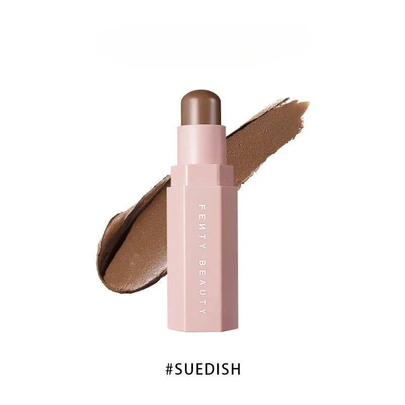 Fenty Beauty Multi-color Contour Stick Concealer Facial Matte 3D Diamond Highlight Non Fading Water Gloss Lip Glaze Gloss Makeup