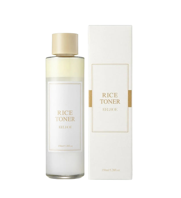 EELHOE Rice Toner for Face Brightening Serum Oil Control Moisturizing Facial Smooth Sensitive Skin Care Pore Shrinking Essence