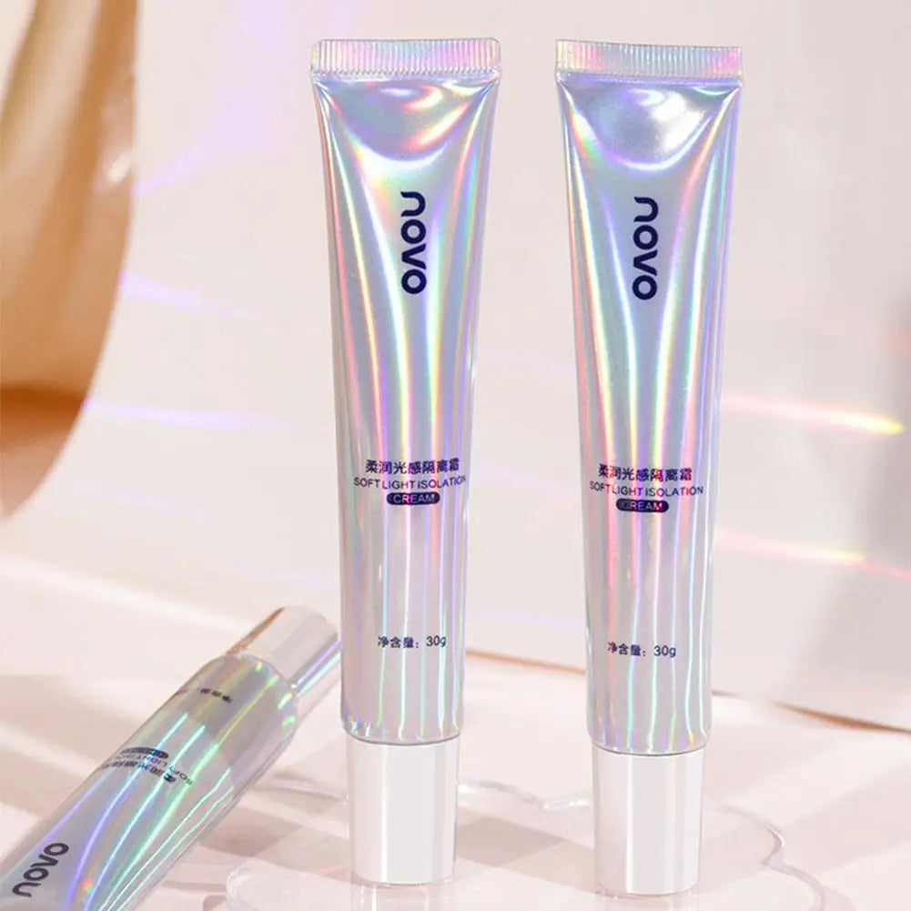 novo Natural Whitening Oil-control Invisible Makeup Primer Soft Light Isolation Cream Brightening Skin Tone Flawless Base Makeup