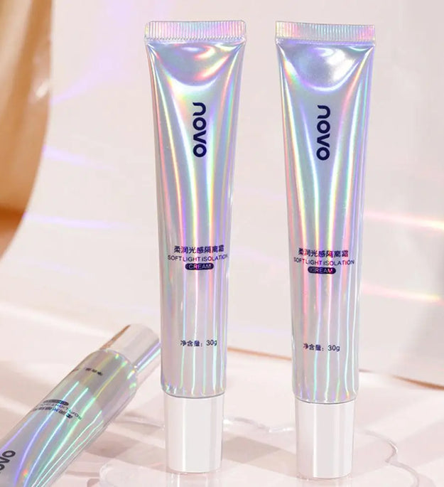 novo Natural Whitening Oil-control Invisible Makeup Primer Soft Light Isolation Cream Brightening Skin Tone Flawless Base Makeup