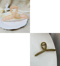 2/4Pcs Women Hair Claw Clip Cross Matte Hairpin Fashion Hairgrips Large Hair Claw Crab Clips Girls Korean Hair Accessories - BlissFully