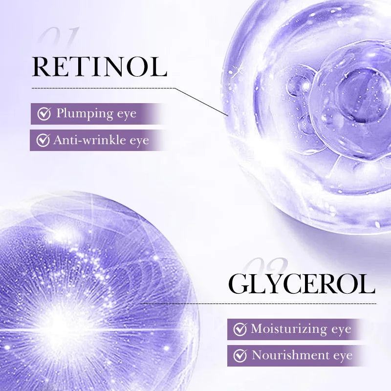 BIOAQUA Retinol Eye Cream Anti Dark Circles Remove Eye Bags Anti-puffiness Firming Repairing Moisturizing Eyes Skin Care