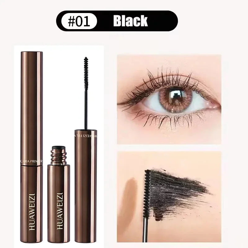 Waterproof 4D Mascara Thick Long Smudge-proof Plump Encrypted Long-lasting Curling Large Eye Makeup Makeup Tools