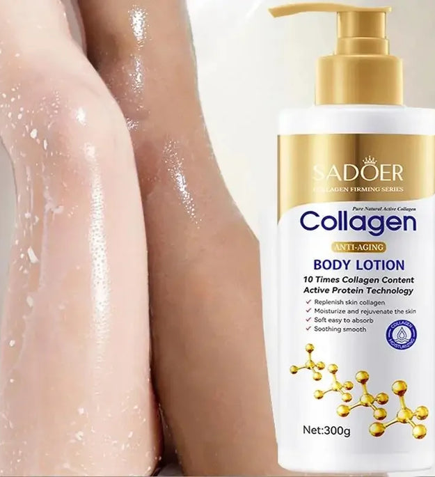 Collagen Milk Bleaching Face Body Cream Whitening Skin Moisturizing Lotion Lightening Care