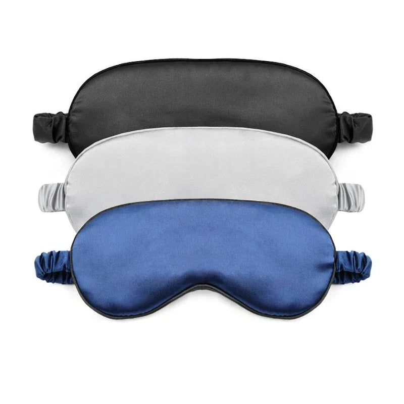 1PC Women Imitated Silk Sleep Eye Mask Portable Travel Eyepatch Nap Eye Patch Rest Blindfold Eye Cover Sleeping Night Eyeshade - BlissFully