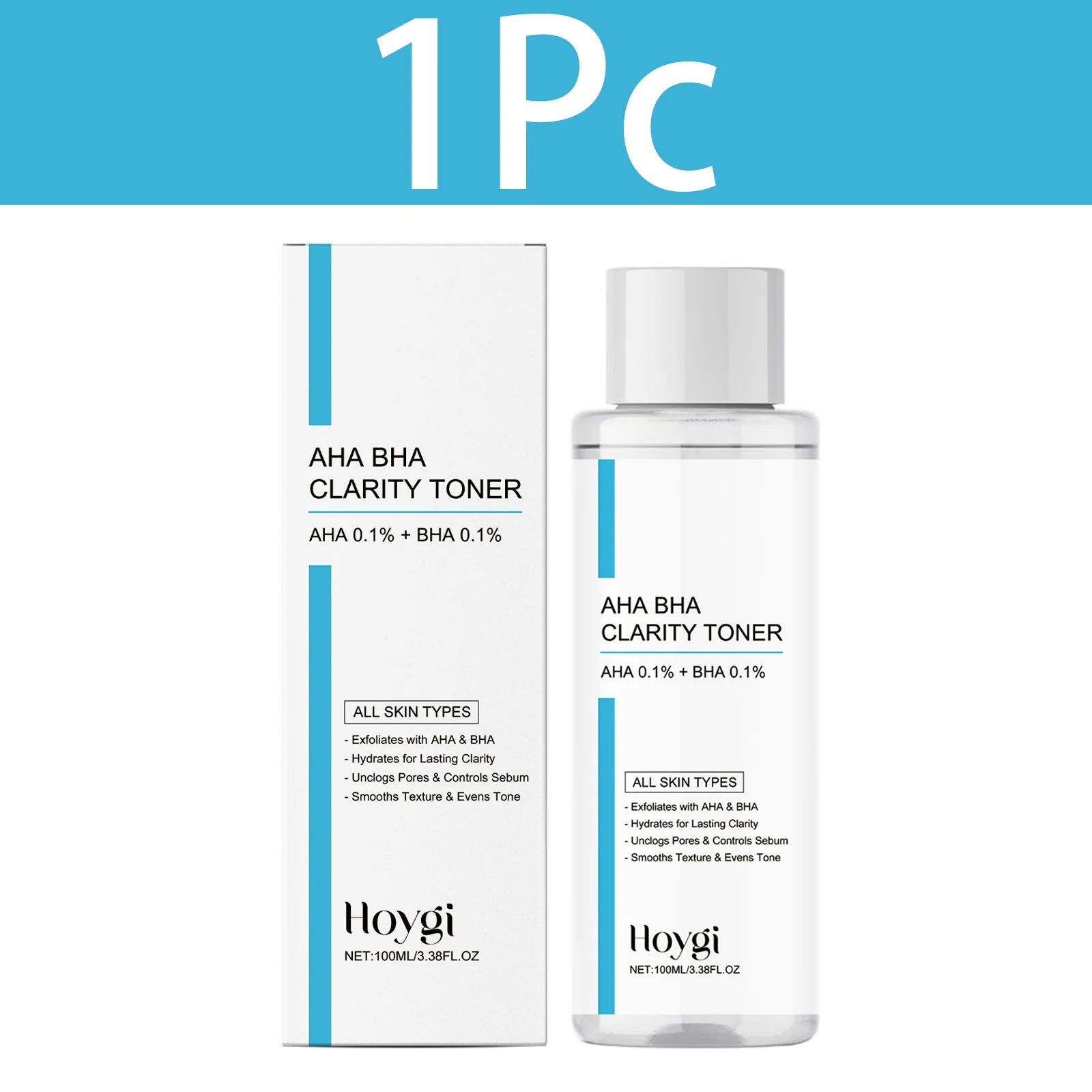 HOYGI Salicylic Acid Toning Solution To Remove Acne Oil Control and Moisturize Skin Rejuvenating Moisturizing Lotion Skincare
